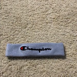 Champion logo headband